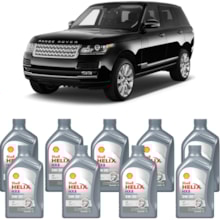 Kit 9 Óleo Range Rover Vogue 4.4 SE Helix HX8 AF 5W-30 Shell