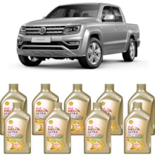 Kit 9 Óleo Vw Amarok 3.0 Helix Ultra ECT C2/C3 0W-30 Shell