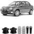 Kit Batente Amortecedor Traseiro Corsa Classic Sedan Axios