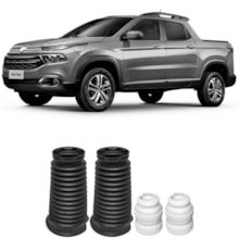 Kit Batente e Coifa Suspensão Dianteiro Fiat Toro Axios