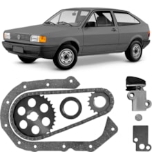 Kit Corrente Distribuição Completo Gol 1989 a 2022 Schadek Kit Corrente Distribuição Completo Gol 1989 a 2022 Schadek
