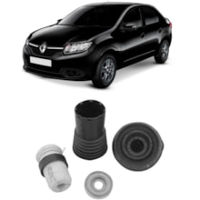 Kit Coxim Batente Coifa Amortecedor Logan Sandero Axios Kit Coxim Batente Coifa Amortecedor Logan Sandero Axios