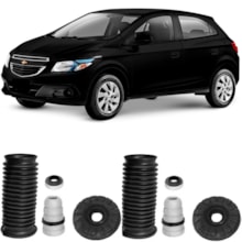 Kit Coxim Batente Coifa Amortecedor Onix 2012 a 2019 xios Kit Coxim Batente Coifa Amortecedor Onix 2012 a 2019 xios
