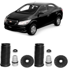 Kit Coxim Batente Coifa Amortecedor Prisma 2013 a 2019 xios Kit Coxim Batente Coifa Amortecedor Prisma 2013 a 2019 xios