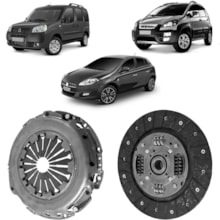 Kit Embreagem Fiat Bravo Idea 1.6 1.8 2010 a 2016 Valeo