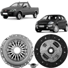 Kit Embreagem Fiat Uno 1.0 1.3 1.4 Fire 2010 2011 2012 Valeo