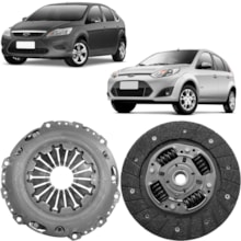 Kit Embreagem Ford Fiesta Ka Focus Ecosport 1.5/1.6 Valeo Kit Embreagem Ford Fiesta Ka Focus Ecosport 1.5/1.6 Valeo
