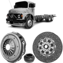 Kit Embreagem Mercedes-Benz 1319 OM 366 A Eaton