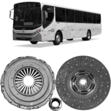 Kit Embreagem Reman Ônibus 17-260 OD MAN D08 36 Euro 5 Eaton