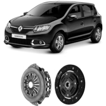 Kit Embreagem Renault Sandero Logan 1.0 3 cilindros Valeo