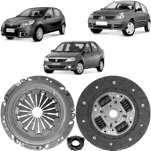 Kit Embreagem Renault Sandero Logan Clio 1.6 8v 16v Valeo