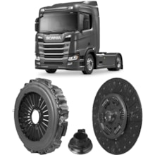 Kit Embreagem Scania Ntg G360 Dco9 Euro 5 2019 a 2022 Valeo