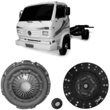 Kit Embreagem Volkswagen  7-100 Mwm 2000 a 2002 Valeo Kit Embreagem Volkswagen  7-100 Mwm 2000 a 2002 Valeo