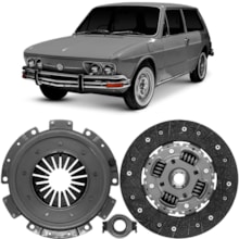 Kit Embreagem Volkswagen Brasilia 1.5 1.6 1973 a 1983 Valeo
