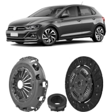 Kit Embreagem Volkswagen Polo 1.0 2018 a 2023 Valeo