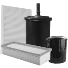 Kit Filtros Combustível Fiat Palio 1.4 8v Flex Mann Filter