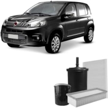 Kit Filtros Combustível Fiat Uno 1.0 1.4 8v Mann Filter