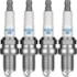 Kit Jogo 4 Velas de Ignição Ford F-250 4.2 V6 Gasolina NGK