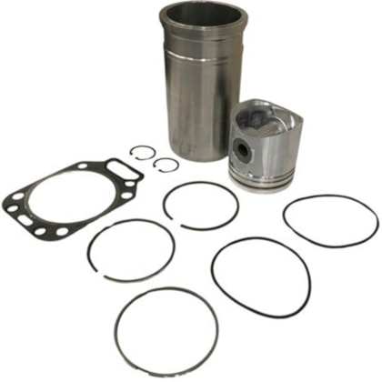 Kit Pistão Camisa E Anéis Motor MWM X10 F1000 8.140 13.180
