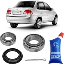 Kit Rolamento Roda Traseira Classic 1.4 8v 2002 a 2016 Skf