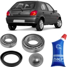 Kit Rolamento Roda Traseira Ford Fiesta 1.0 1995 a 2002 Skf