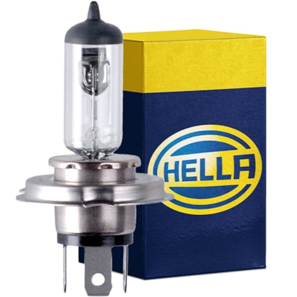 Lâmpada Farol Alta Performace 75w 70w H4-24v Hella