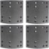 Lona de Freio Volkswagen 17.260 OD Constellation Frasle