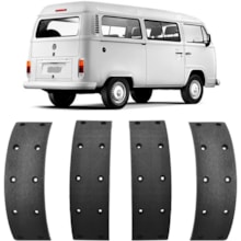 Lona Freio Traseira Vw Kombi 1.4/1.6 8v 1976 a 2012 Frasle