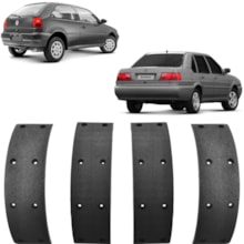 Lona Freio Volkswagen Gol G2 G3 Santana 1984 a 2006  Frasle