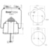 Mola Pneumatica Completa Traseiro Scania K310 K340 Boldtech
