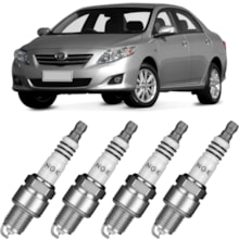 Ngk Iridium Ix Bkr5eix11 Jogo 4 Velas Corolla 2002-2008