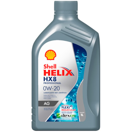 Óleo Helix HX8 AG 0W-20 1L Shell