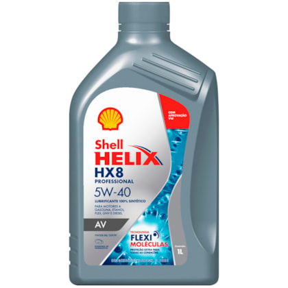 Óleo Helix HX8AV 5W-40 1L Shell