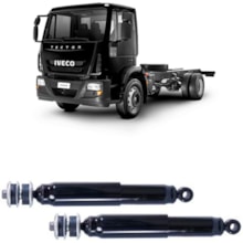 Par Amortecedor Dianteiro Iveco 17T Mola SemiElíptica Cofap