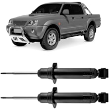 Par Amortecedor Dianteiro L200 Triton 2007 a 2012 Turbogas Par Amortecedor Dianteiro L200 Triton 2007 a 2012 Turbogas