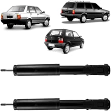 Par Amortecedor Traseiro Fiat Uno Mille 2007 2008 2009 Cofap