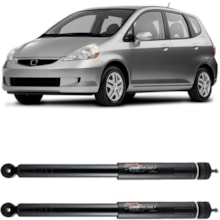 Par Amortecedor Traseiro Honda Fit 03 a 08 Cofap Turbogás