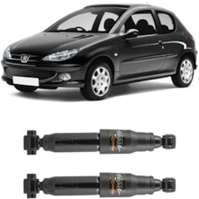 Par Amortecedor Traseiro Peugeot  206 99 a 10 Cofap Turbogás
