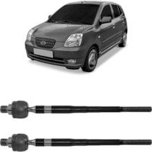 Par Barra Axial Direção Kia Picanto 2004 a 2007 Viemar Par Barra Axial Direção Kia Picanto 2004 a 2007 Viemar
