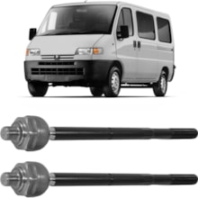 Par Barra Axial Direção Peugeot Boxer 1994 a 2012 Viemar