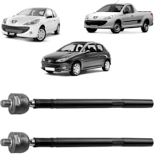 Par Braço Axial Direção Peugeot 206 207 Hoggar Viemar