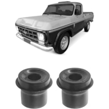 Par Bucha Superior Bandeja Dianteira Gm A10 C10 Suporte Rei