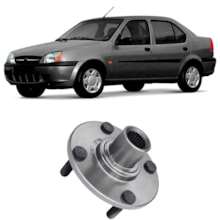 Par Cubo De Roda Dianteiro S/Rolamento Fiesta Hipper Freios Par Cubo De Roda Dianteiro S/Rolamento Fiesta Hipper Freios