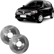 Par Disco Freio Dianteiro Clio 1.6 16v 2007 Hipper Freios