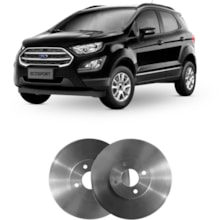 Par Disco Freio Dianteiro Ecosport 1.5 1.6 2.0 Hipper Freios