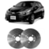 Par Disco Freio Dianteiro Etios Yaris Hatch Hipper Freios