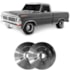 Par Disco Freio Dianteiro Ford F1000 82 a 92 Hipper Freios