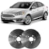 Par Disco Freio Dianteiro Ford Focus 1.6 1.8 Hipper Freios