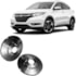 Par Disco Freio Dianteiro Honda Hr-v 20 a 2022 Hipper Freios