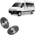 Par Disco Freio Dianteiro Jumper Ducato Aro 16 Hipper Freios